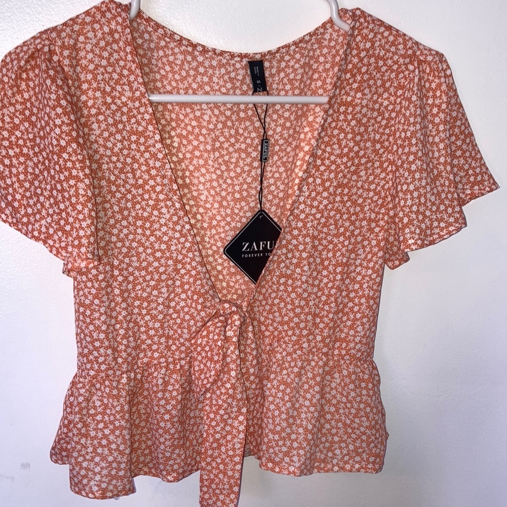 Cropped blouse